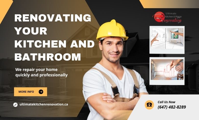 renovating your kitchen and bathroom
